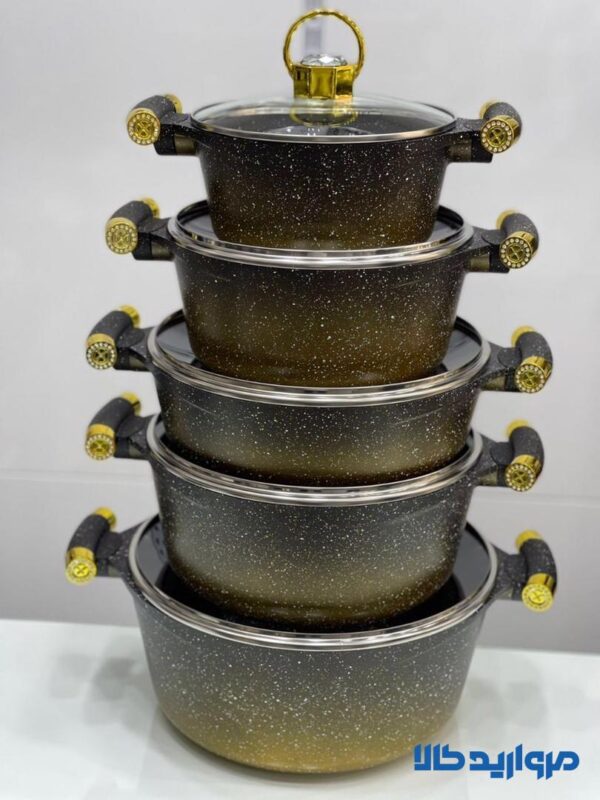 سرویس قابلمه۱۰ پارچه مایر مدل𝑀𝑅1616 - Image 2