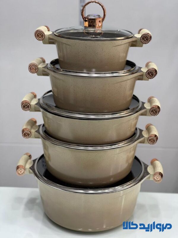 سرویس قابلمه۱۰ پارچه مایر مدل𝑀𝑅1616 - Image 4