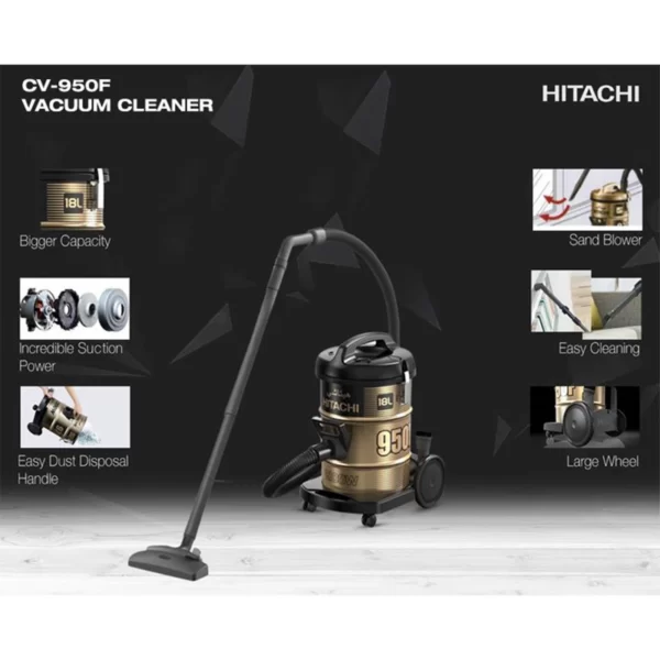 جاروبرقی هیتاچی مدل CV-950Y - Image 2