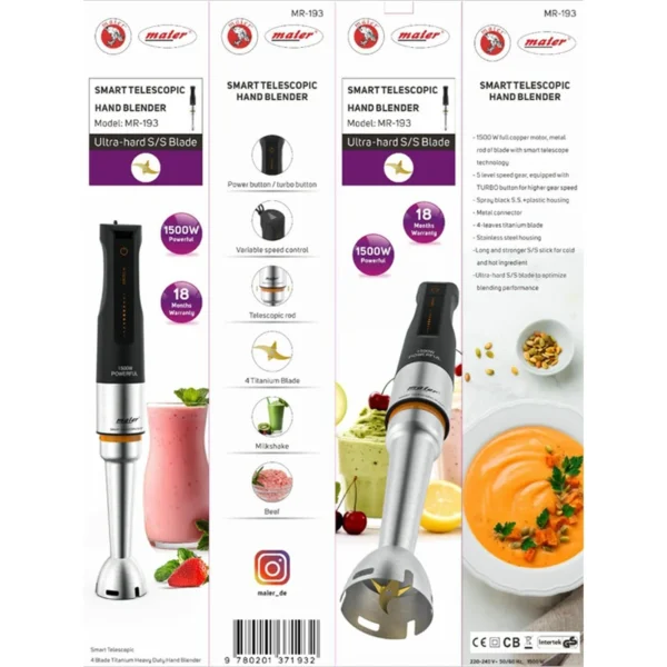 گوشت کوب مایر MR-193 - Image 2