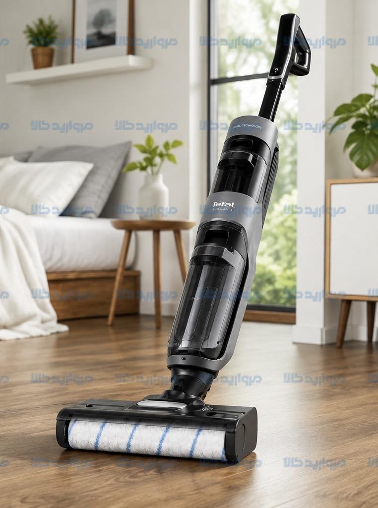 7F4EC711-AD2F-4DC3-B3C8-F79515BC61B1 جارو شارژی تفال مدل GF5035 با زمان کار ۵۰ دقیقه - Image 1
